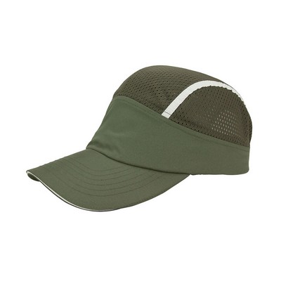 Brushed Microfiber & Mesh Cap