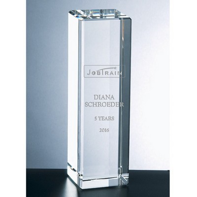 Colonna Optic Crystal Award (2-3/8"x8")