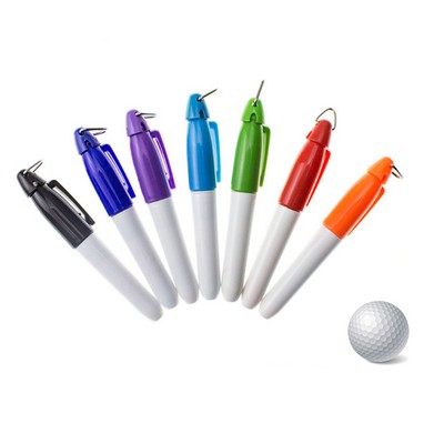 Budget mini dry erase golf marker pen