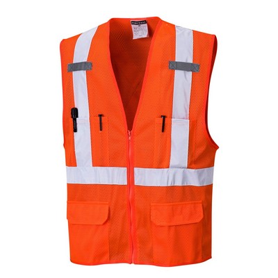 Hi-Vis Vest, Orange, Class 2