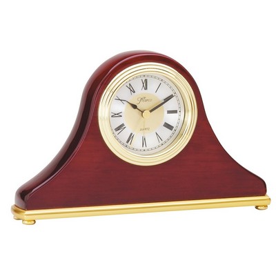 Rosewood Mantel Clock