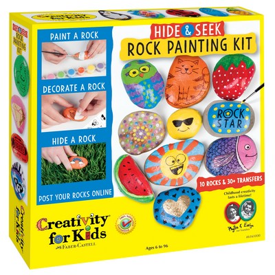 Creativity for Kids Hide & Seek Rock Painting Kit