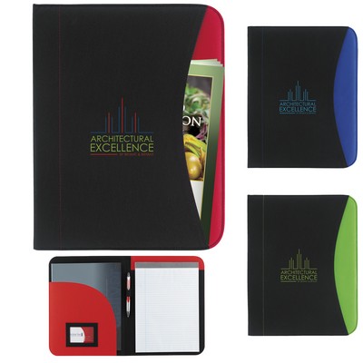 Non-Woven Curve Padfolio