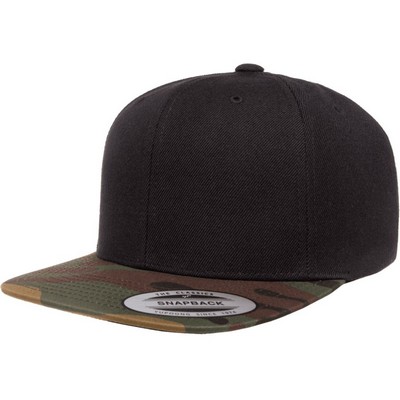 Yupoong® YP Classics™ Premium Snapback Two Tone Camo Cap (Blank)