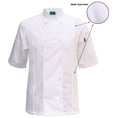 Cool Breeze Side Vent Chef Coat