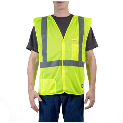 Berne Men's Hi-Vis Type R Class 2 Easy-Off Vest