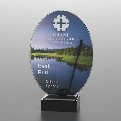 Golf Course Silhouette Award