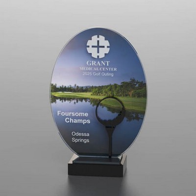 Golf Course Silhouette Award