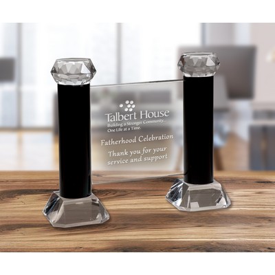 10"x9¼"x2½" Pillars of Achievement Award