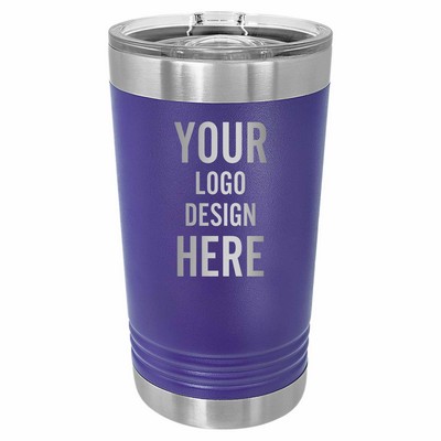 Personalized Polar Camel 16 Oz Pint - Powder Coated