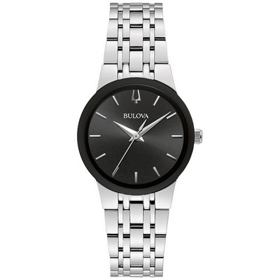 Bulova Ladies'Corporate Exclusive Futuro Watch with Black Dial