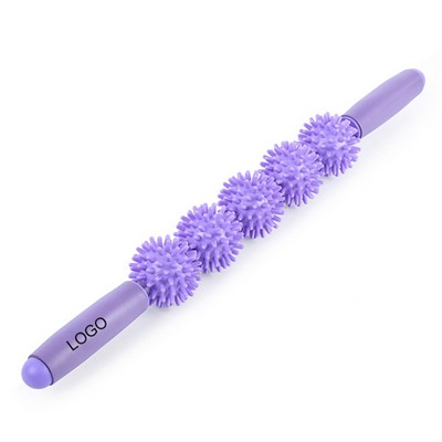 Spiky Massage Roller With 5 Balls