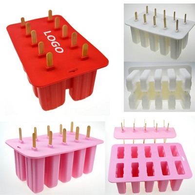 10 Cavities Ice Cream Mould