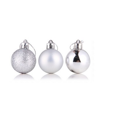 Silvery Christmas Tree Ornament