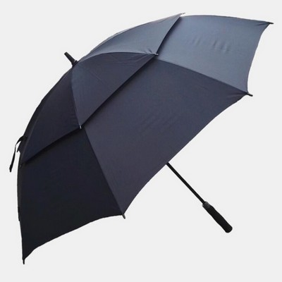 60" Arc Double Canopy Auto Open Golf Umbrella