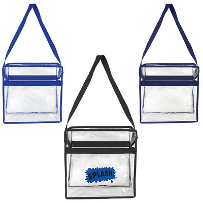 Clear Stadium Crossbody Tote