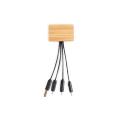 Bamboo Cable with LED light