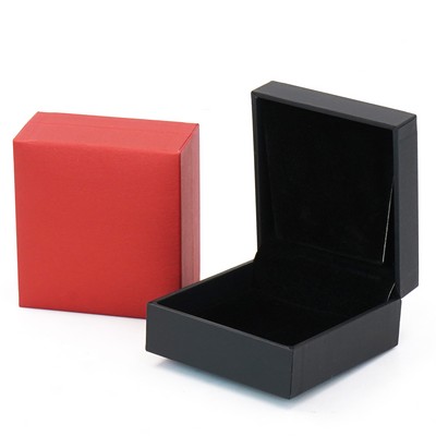 Full Color Lapel Badge Button Pins Box With Hinged Lid Velvet EVA Storage Sleeve Foam Protector