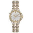 Citizen® Ladies' Silhouette Crystal Eco-Drive® Two-Tone Stainless Steel Watch Bracelet