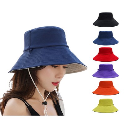 Adult's Unisex Cotton Bucket Hat