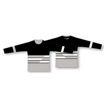 3/4 Sleeve Baseball Jersey w/Horizontal Stripe Design