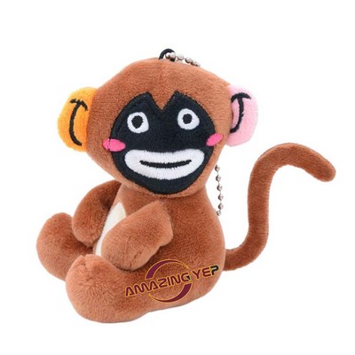 3" Keychain Squishmallow Plush Key Tag - Monkey