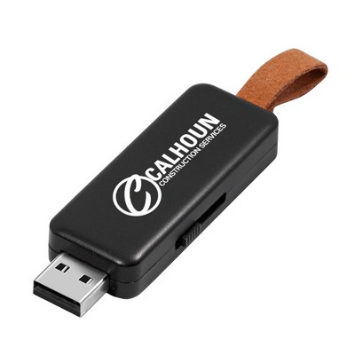 Francisco Light-Up USB Flash Drive-256MB