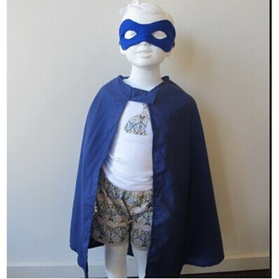 Super Hero Cape & Zoro Style Mask