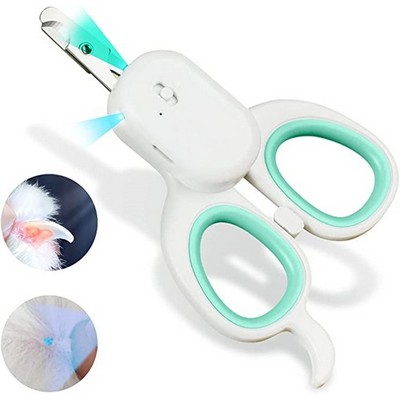 Pet Nail Clipper with LED & UV Light