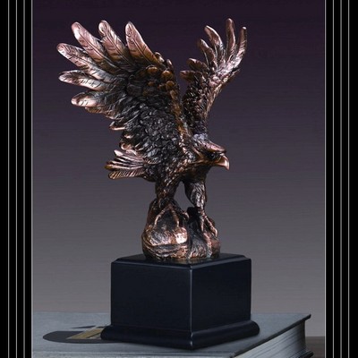 Antique Eagle Trophy (7"x9.5")