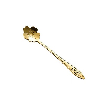 Golden Flower Spoon