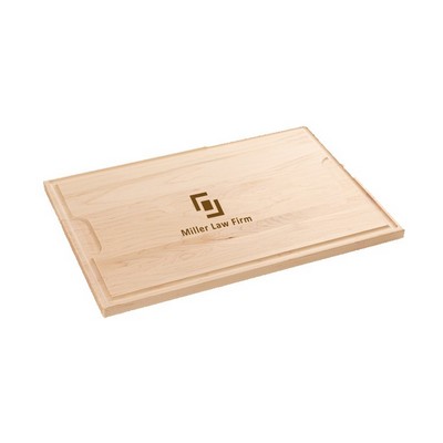 Maple Cutting Board with Juice Groove 18"x12"x3/4"