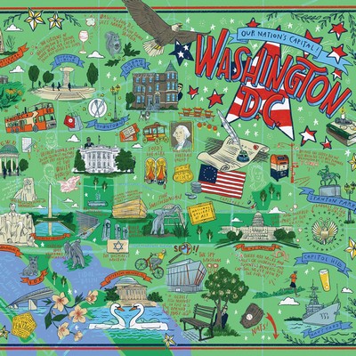 Washington, DC Illustrated