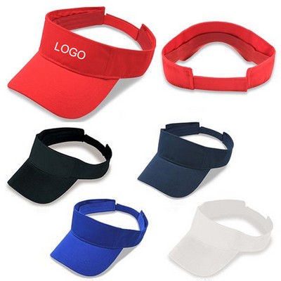 Cotton Twill Sports Sun Visor Cap