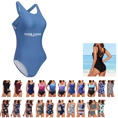 One Piece Athletic Swimsuit