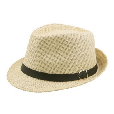 Men's Straw Panama Hat Wool