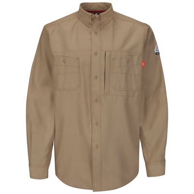 Bulwark™ iQ Series® Men's Endurance Uniform Shirt - Khaki Tan