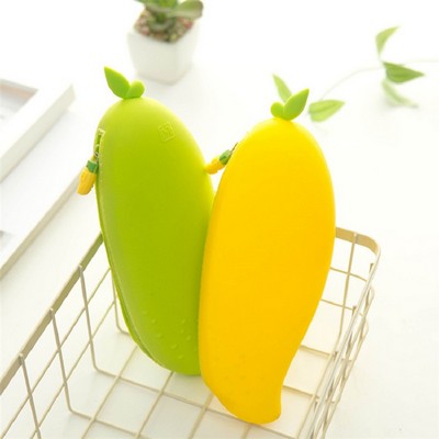 Mango Silicone Pencil Pouch