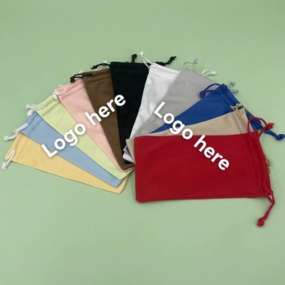 Velvet Drawstring Glasses Pouch