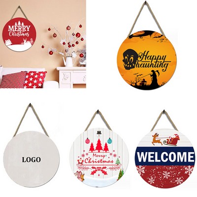 Hanging Wood Signs