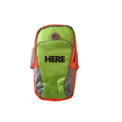 Polyester Outdoor Sports Arm Bag Cell Phone Holder