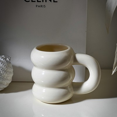 14 Oz. Bubble/Cloud Ceramic Mug 420ml