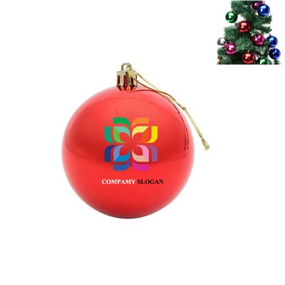 Colorful Christmas Tree Ball Ornament