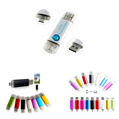 2 IN 1 USB OTG Flash Drive