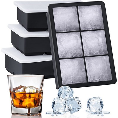 Silicone Ice Cube Square Mold (6)