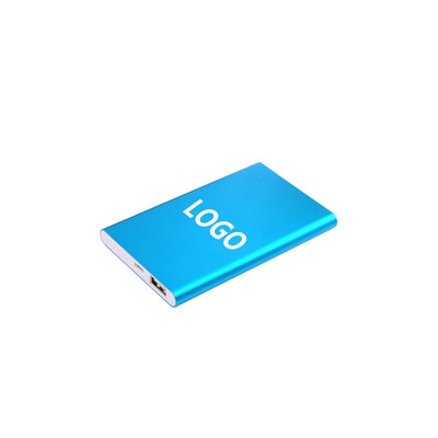 Ultra-Slim 5000Mah Aluminum Power Bank