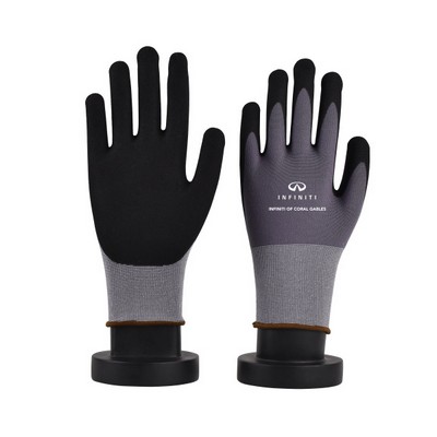 Palm Coated Nylon Gloves