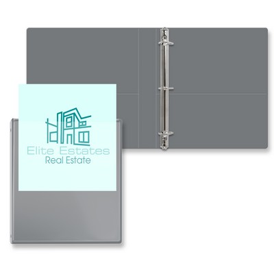 1" Overlay Angle D Ring Binder