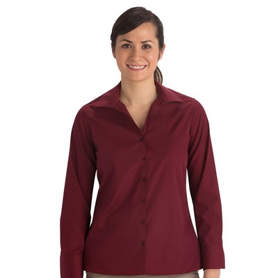 Edwards Shirts & Blouses - Women's Long Sleeve Lightweight Poplin Shirt