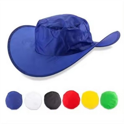 Foldable Cowboy Hat with Pouch